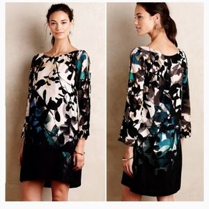 Anthropologie Maeve Shaded garden dress floral Cottagecore summer graduation